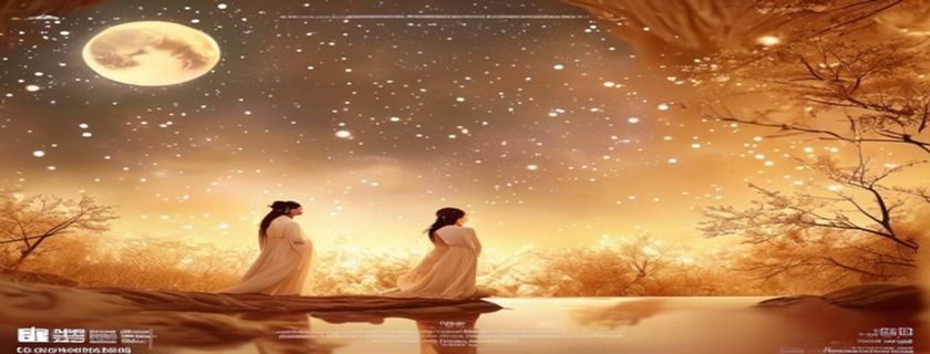 星空传媒香菱的作品主视觉横幅，暖棕色调展示香菱出演场景，画面温馨自然光线柔和